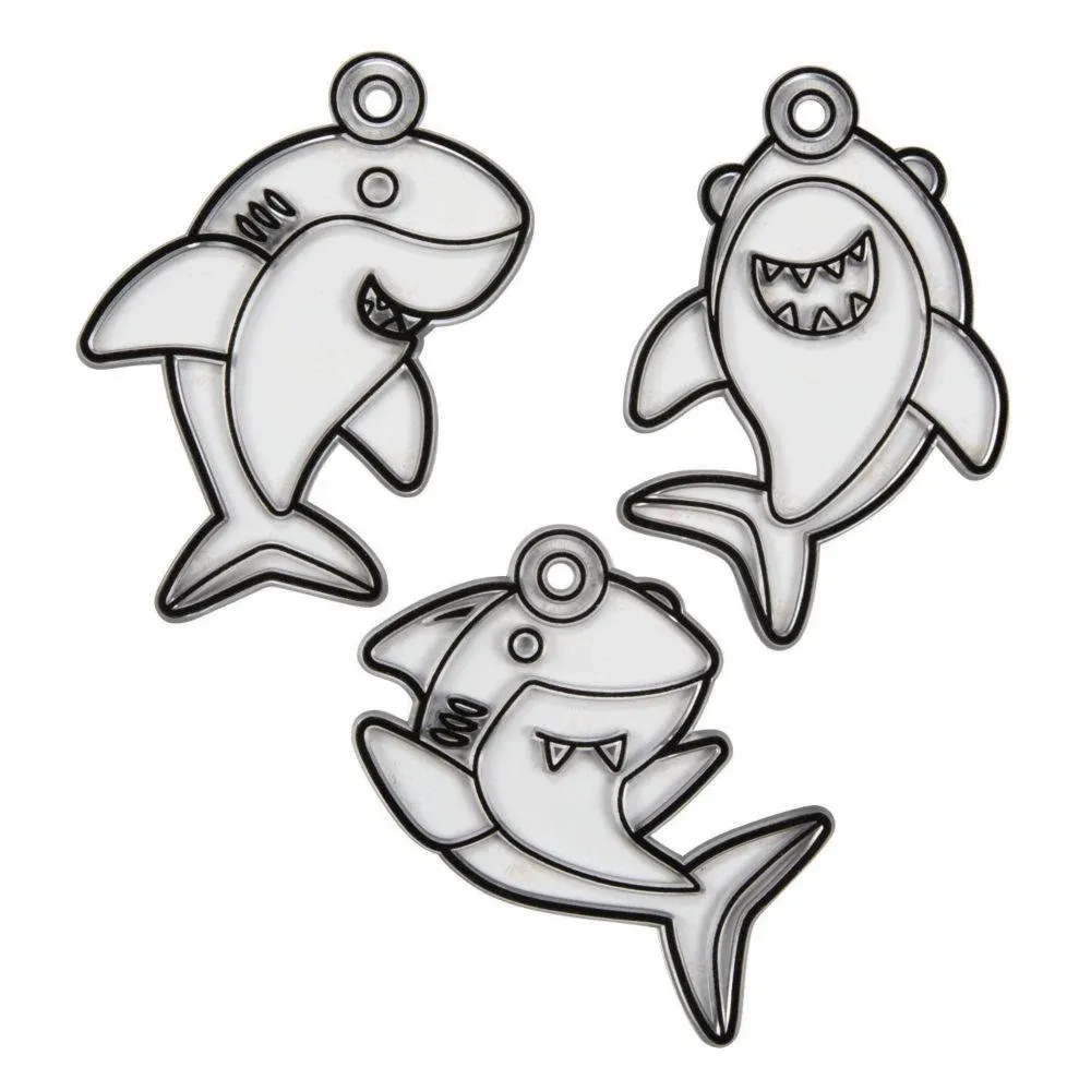 Fun Express Shark Suncatchers Craft Supplies