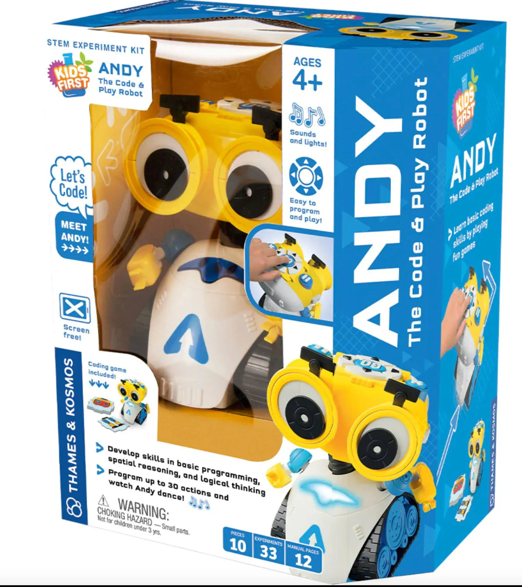 Thames & Kosmos Andy The Code & Play Robot