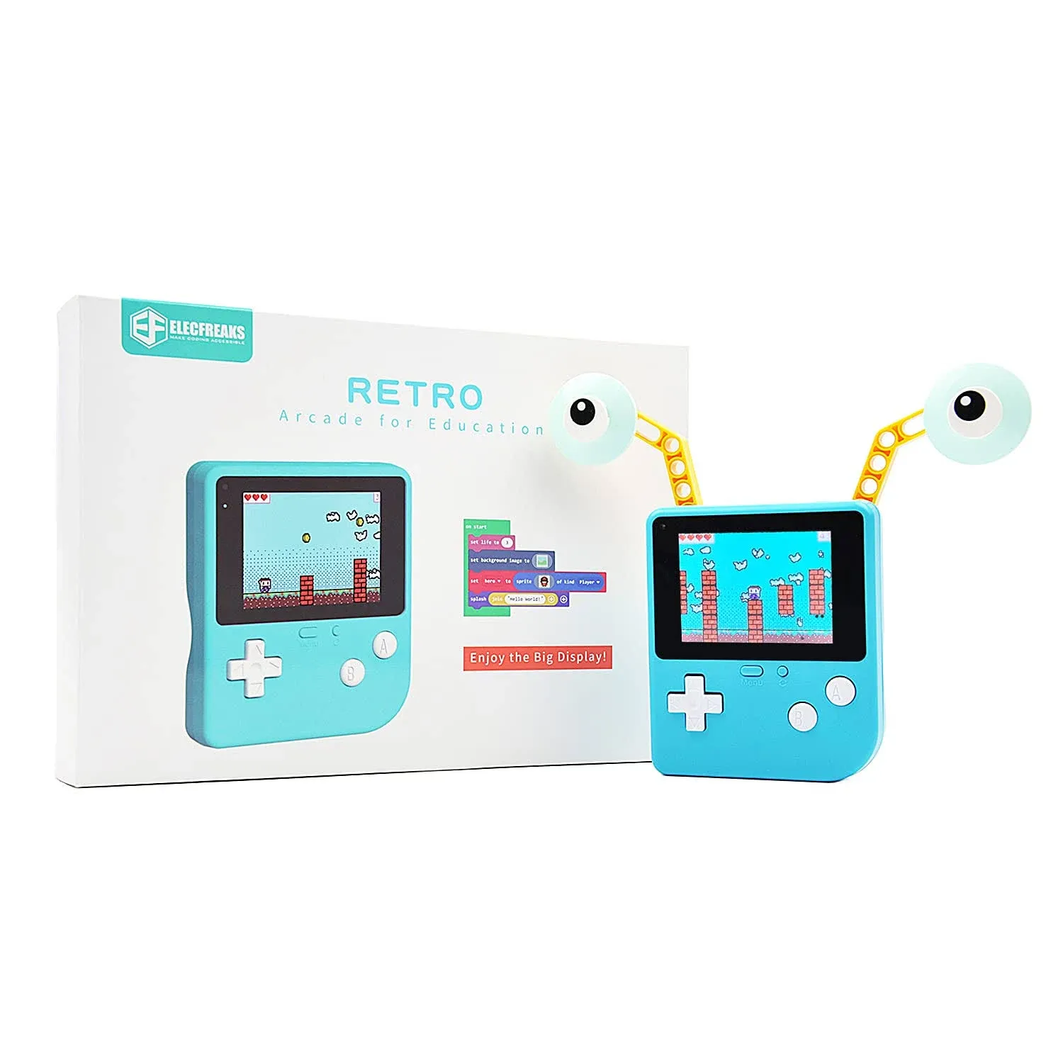 EF ELECFREAKS ELECFREAKS Retro Coding Arcade For Microsoft Makecode DIY Programmable