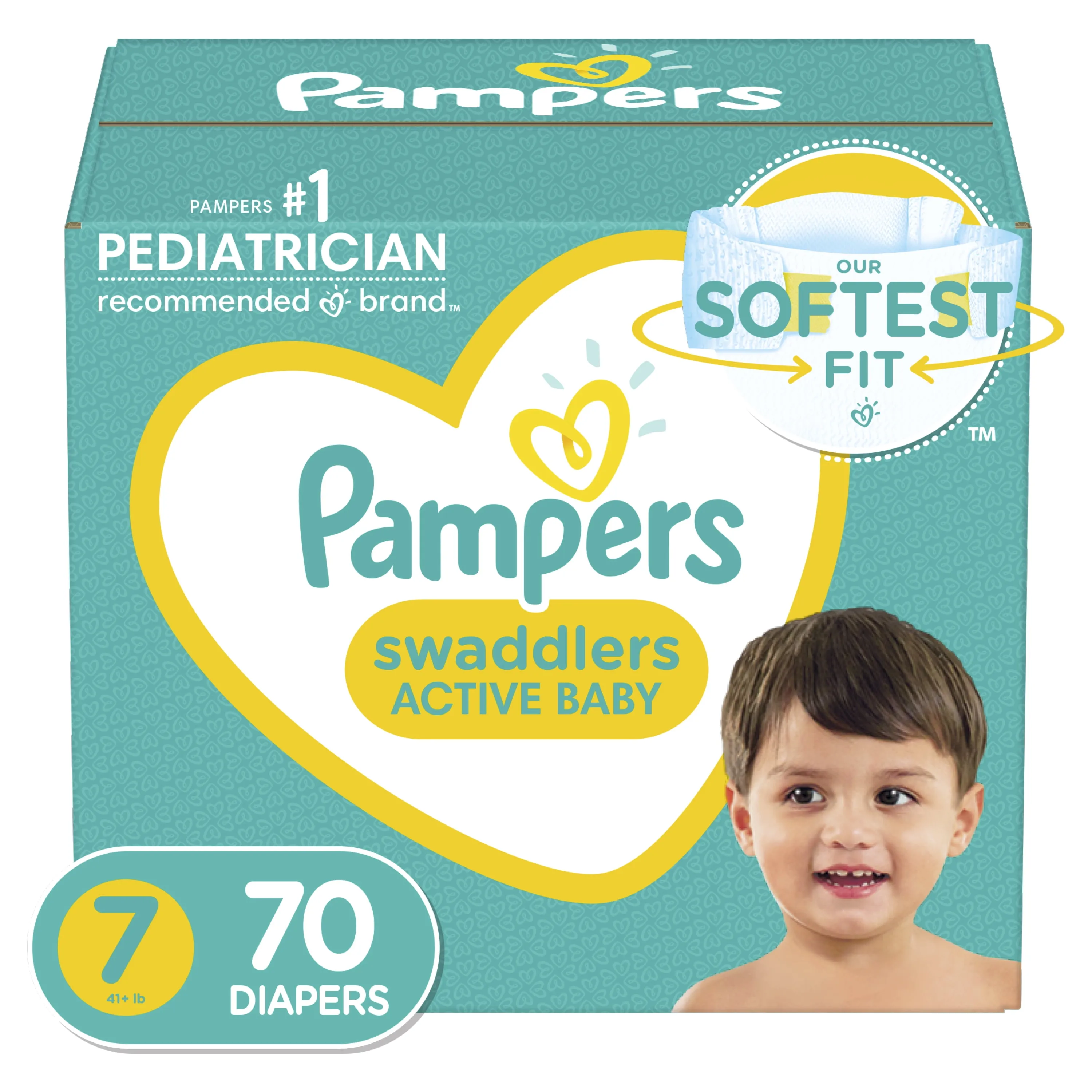 Pampers Swaddlers Diapers Size 2 29 Count