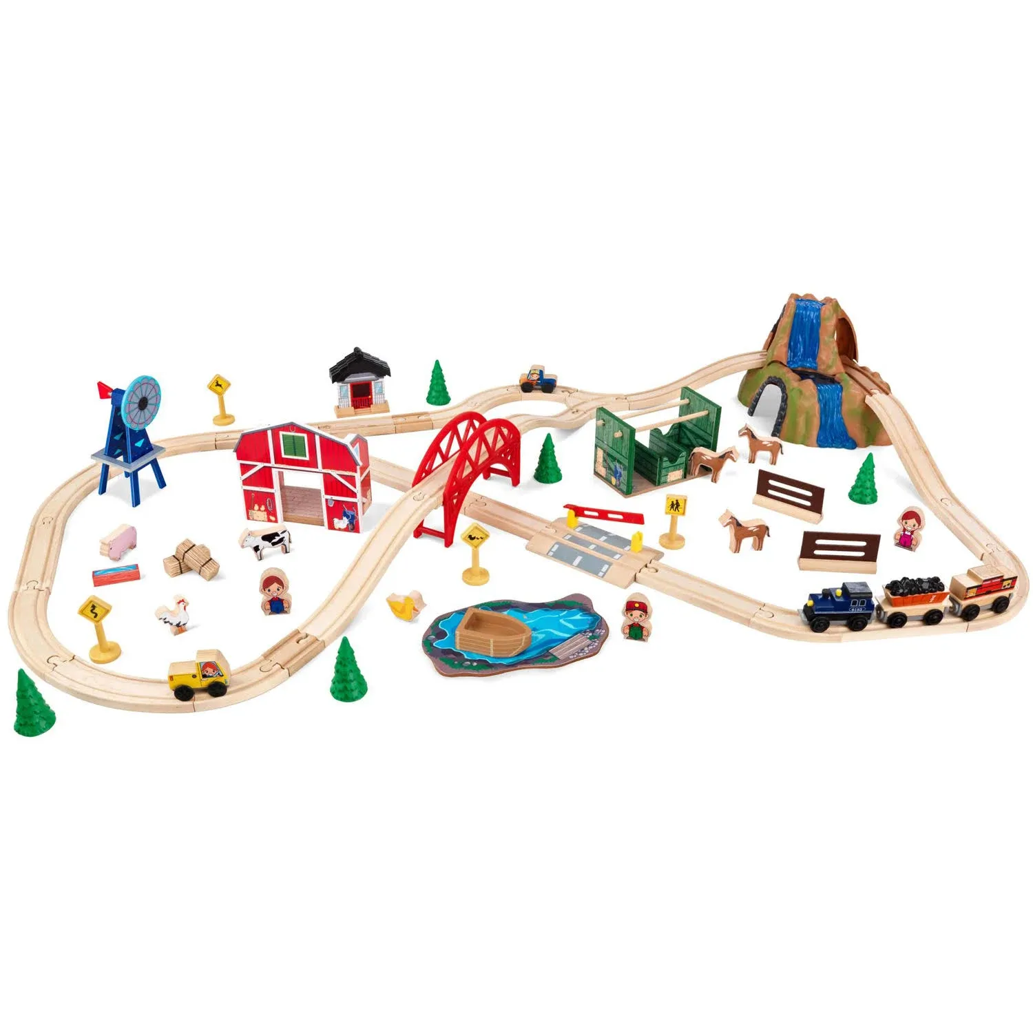 KidKraft Farm Train Set