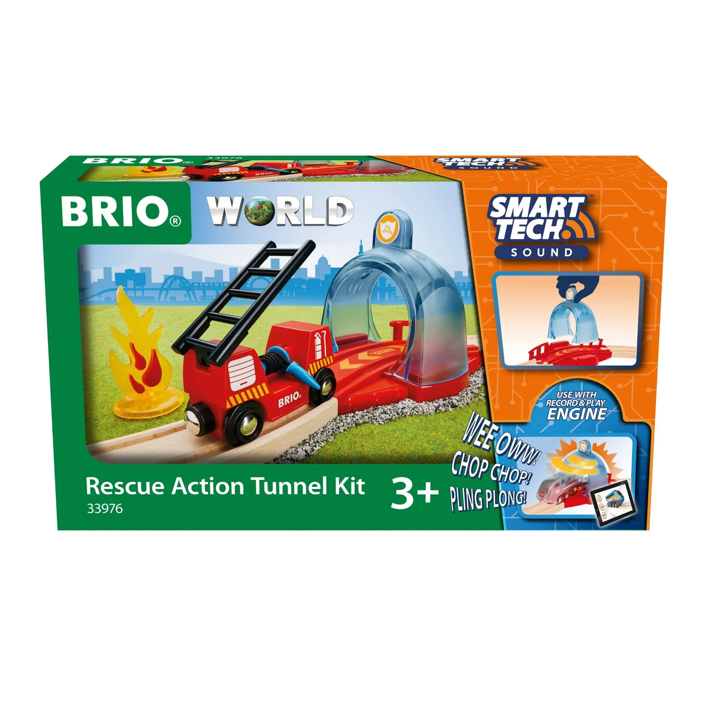 NEW IN BOX! Brio SmartTech Sound Rescue Action Tunnel Kit (33976)