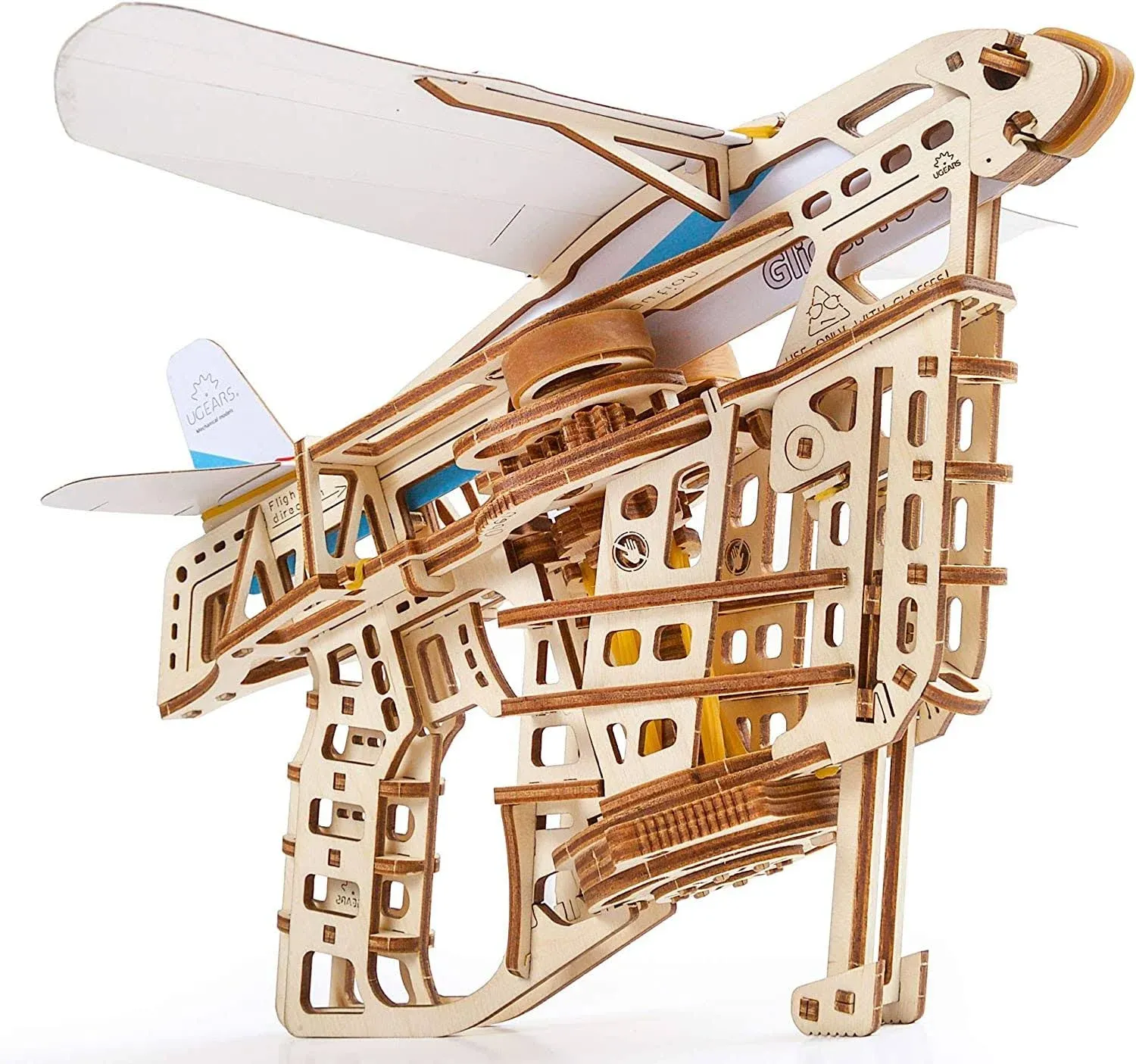 Aircraft  Flight Starter Mechanical Model - by UGEARS - Help Ukraine