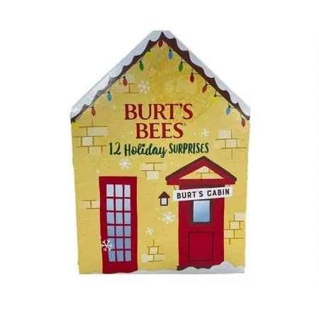 Burt's Bees Cozy Cabin Holiday Surprises Lip Balm Set