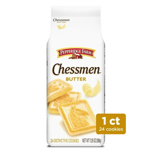 Pepperidge Farm Chessmen Butter Cookies