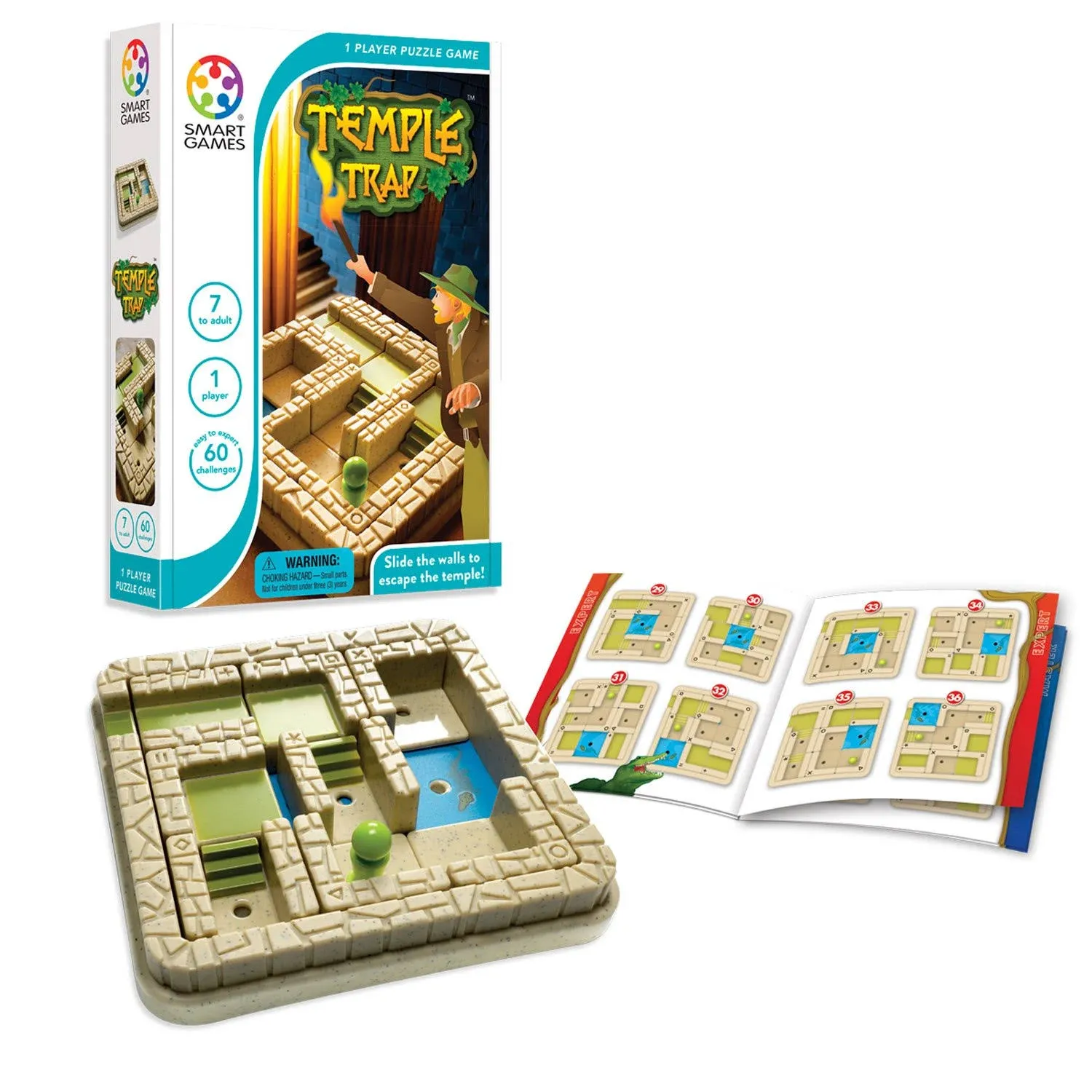 New - SmartGames Temple Trap - Ages 7+ | 1 player