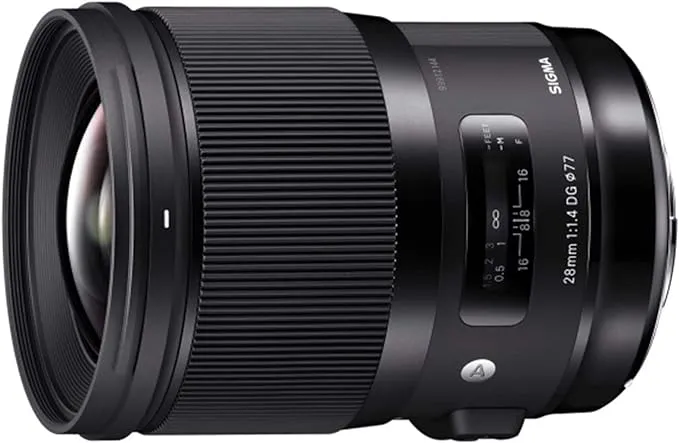 Sigma 28mm f/1.4 Art DG HSM Lens