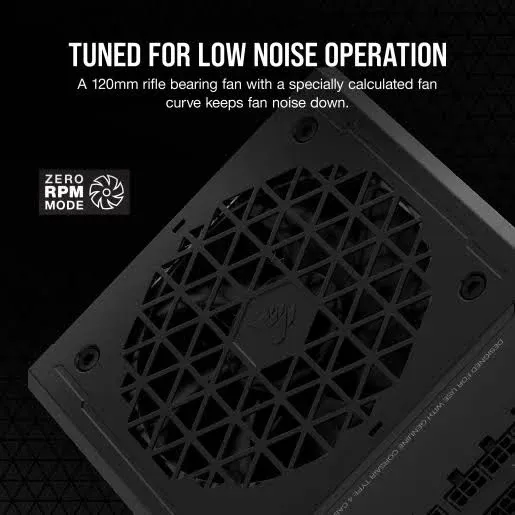 Corsair RM1000e Fully Modular Low-Noise ATX Power Supply (Dual EPS12V Connectors, Low-Noise, 105°C-Rated Capacitors, 80 PLUS Gold-Certified Efficiency, Modern Standby Support) Black