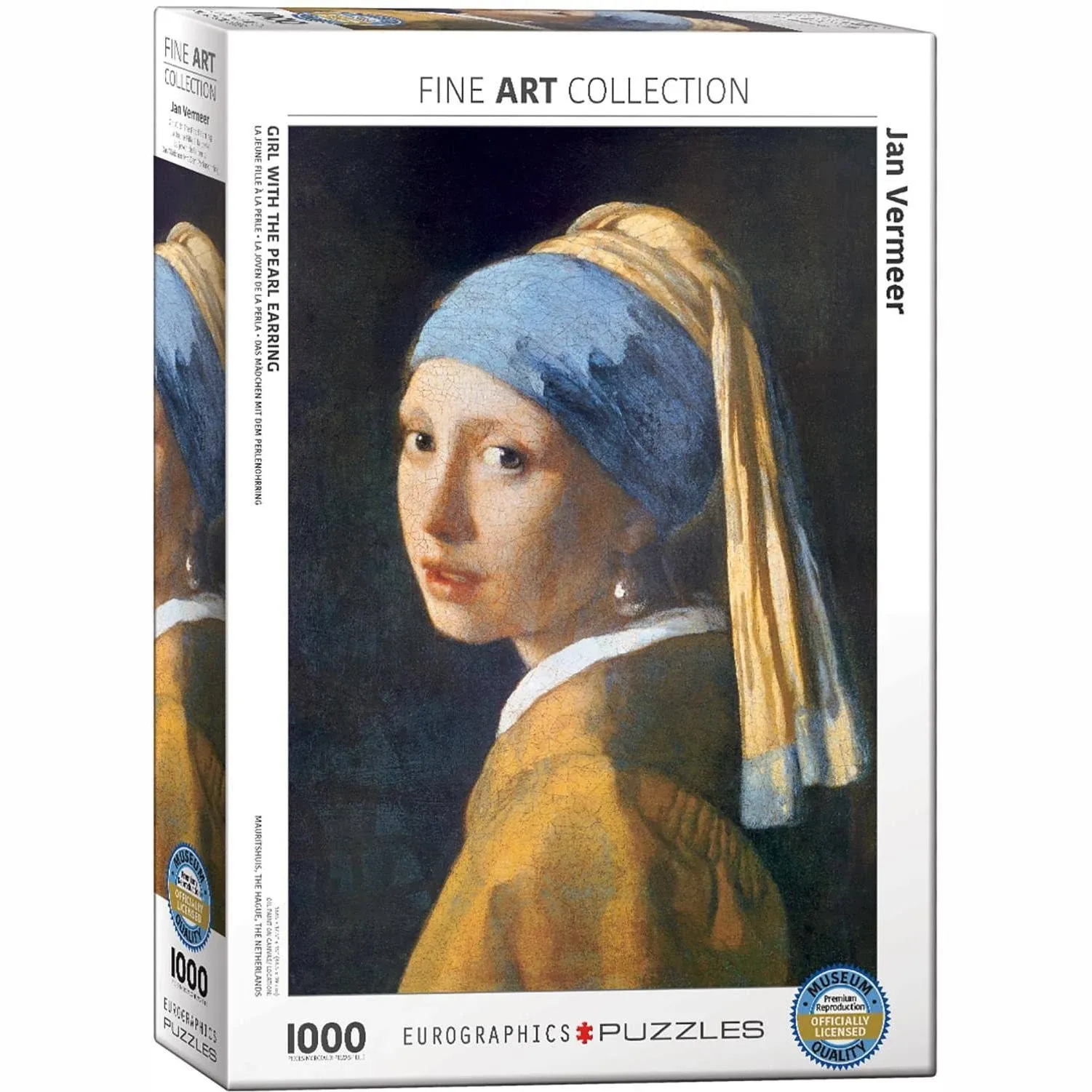 EuroGraphics Girl with A Pearl Earring Puzzle