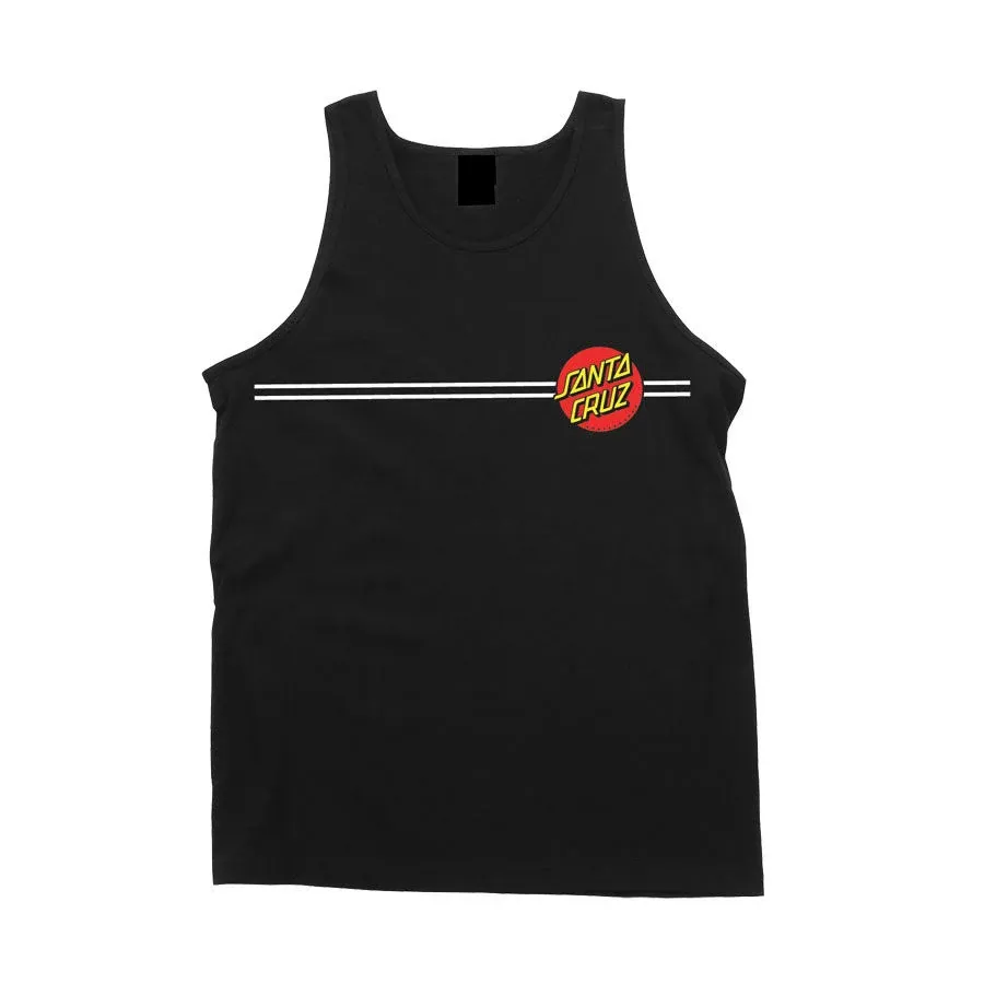 Santa Cruz Classic Dot Tank Top - Black