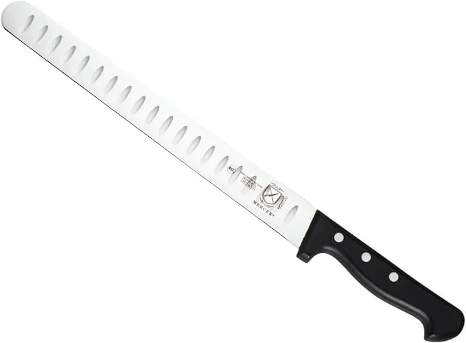 Mercer Culinary M23720 Renaissance, 11-Inch Granton Edge Slicing Knife