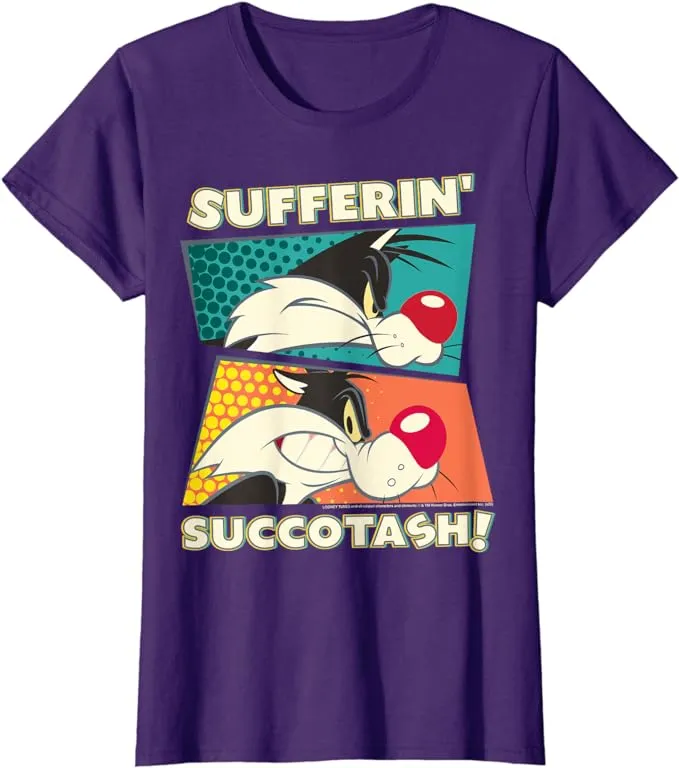 Looney Tunes Sylvester Sufferin' Succotash T-Shirt | Hot Topic