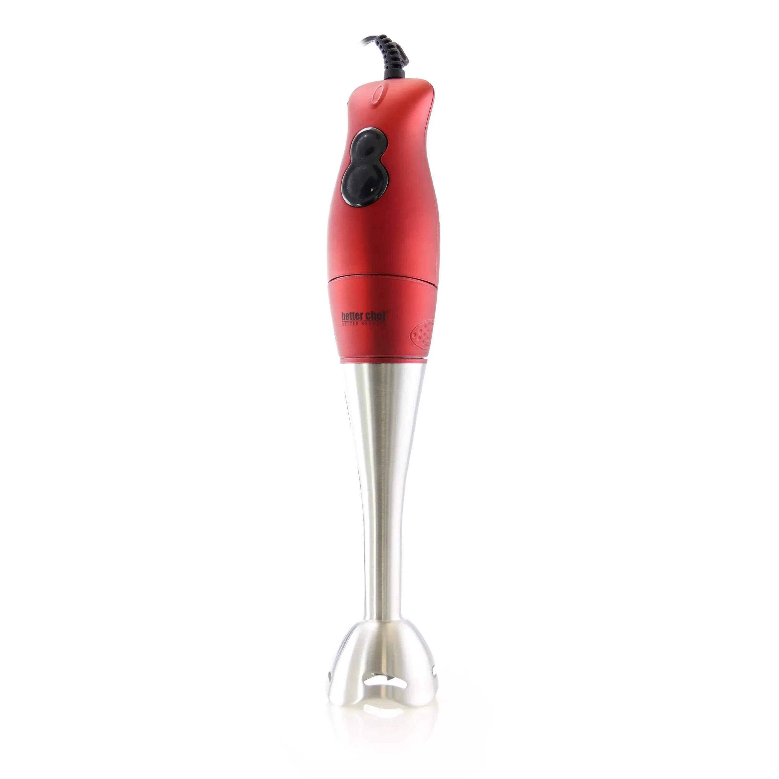 Better Chef DualPro Handheld Immersion Blender in Red