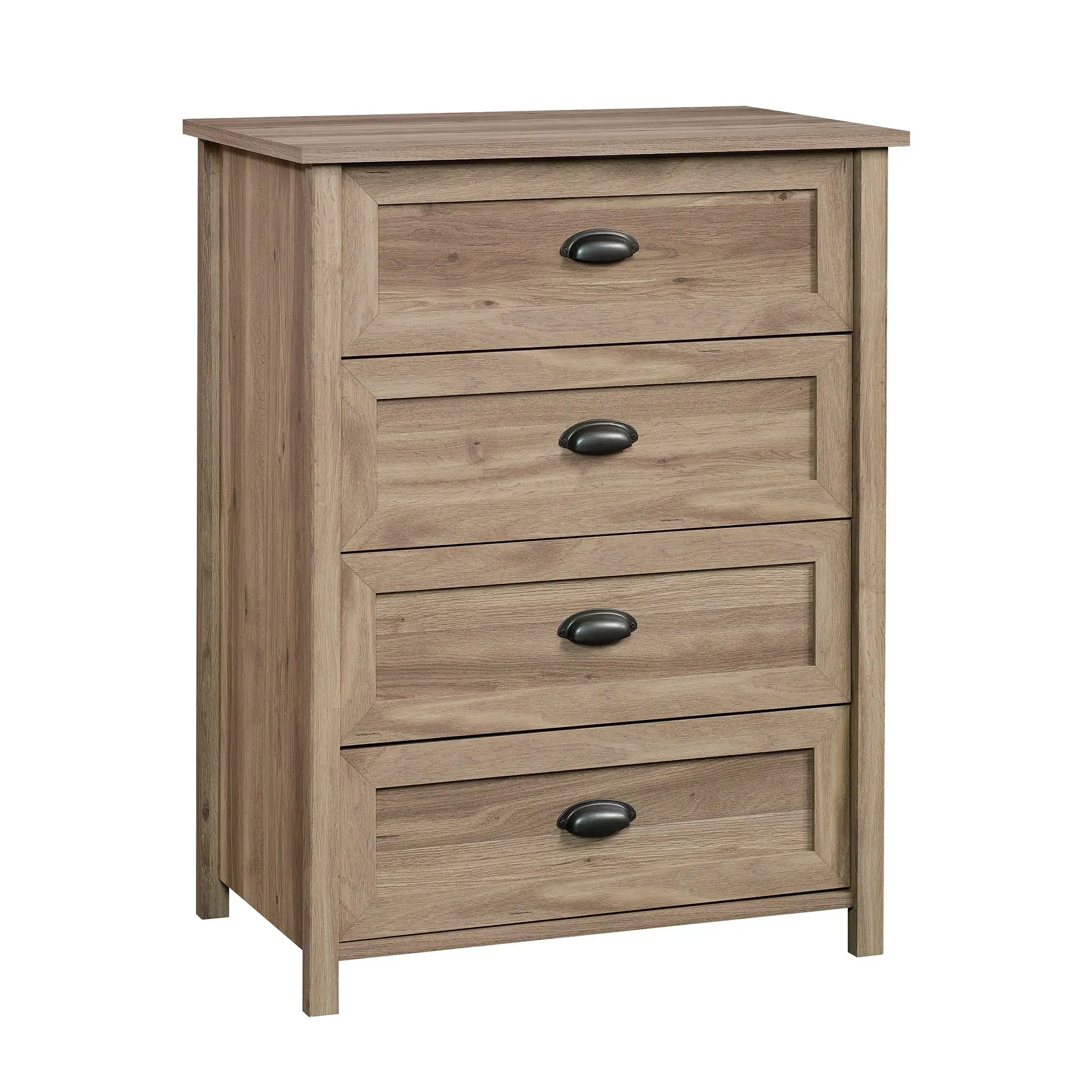 Sauder County Line 4-Drawer Chest, Soft White Finish