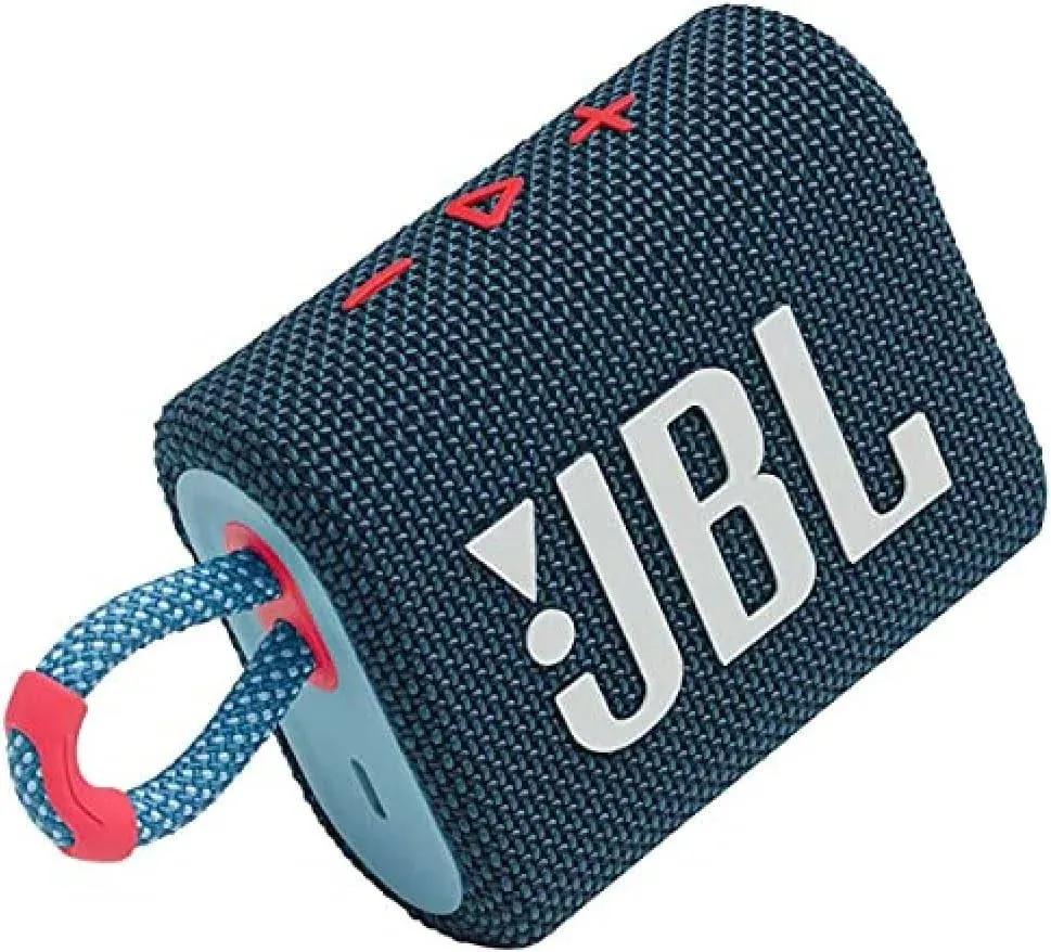 JBL Go 3 Portable Waterproof Bluetooth Speaker, Green