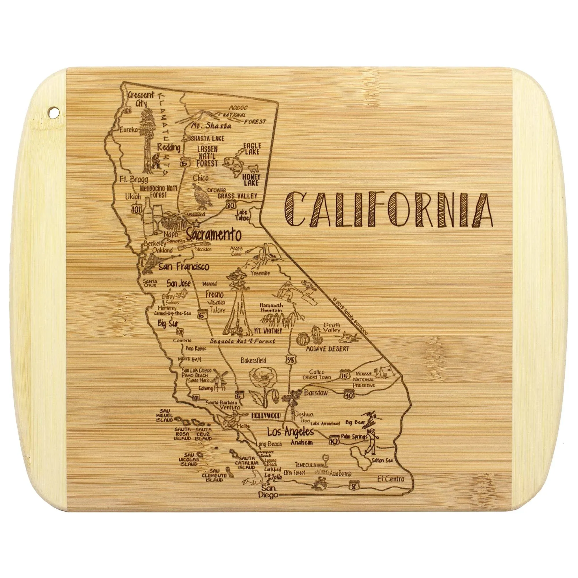 Totally Bamboo California Cutting Board