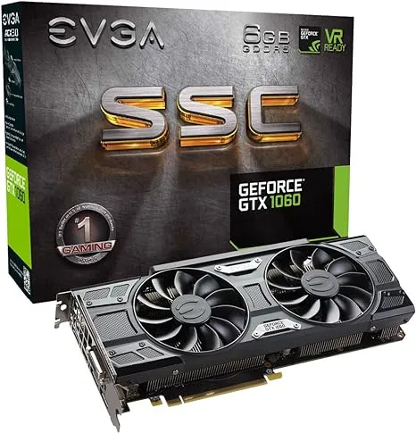 EVGA GeForce GTX 1060 SC Gaming 6GB 06G-P4-6163-KR