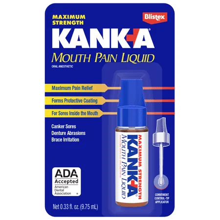 Kank-A Mouth Pain Liquid Professional Strength