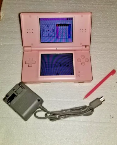 Coral Pink Nintendo DS Lite System Portable Console