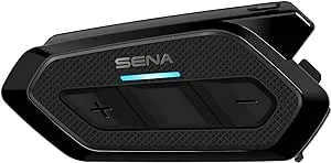 Sena Spider RT1 Low Profile Motorcycle Mesh Communication System, Black