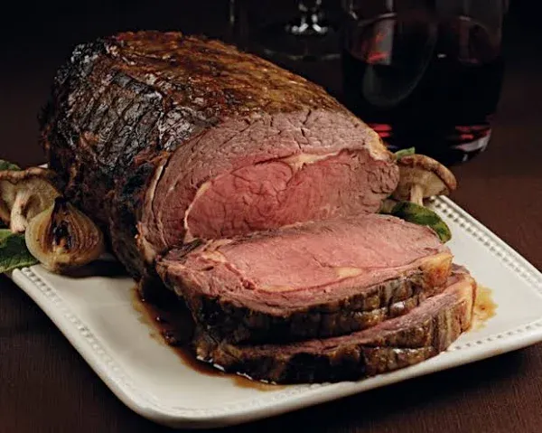 Premium 2 Garlic and Herb Boneless Prime Rib Roast 4.5-5 lb each - Ideal for Celebrations & Holidays - Perfect for Special Occasions and Cooking Instructions from Kansas City Steak Company