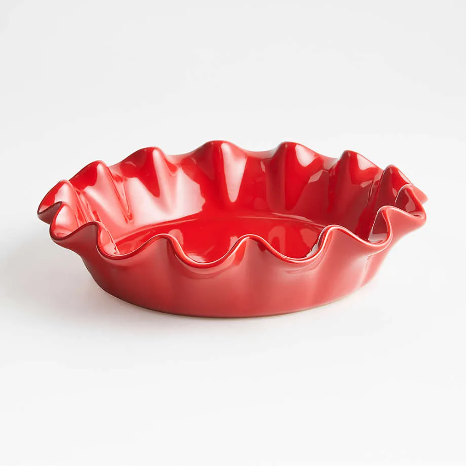 Emile Henry Ruffled Pie Dish