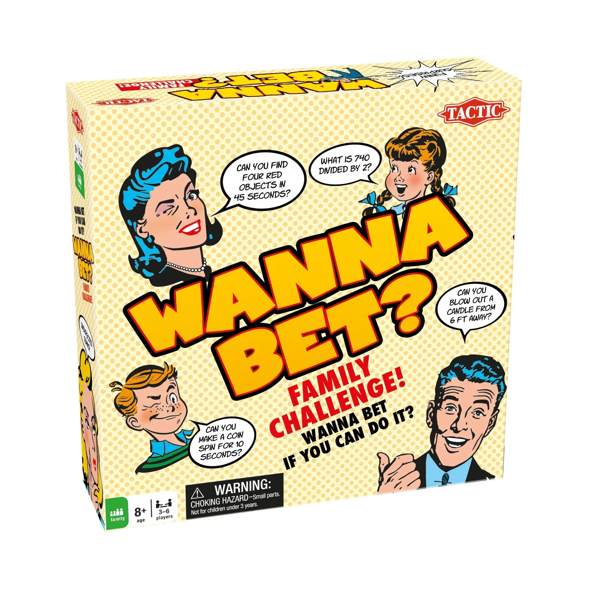 Tactic Wanna Bet? Board Game