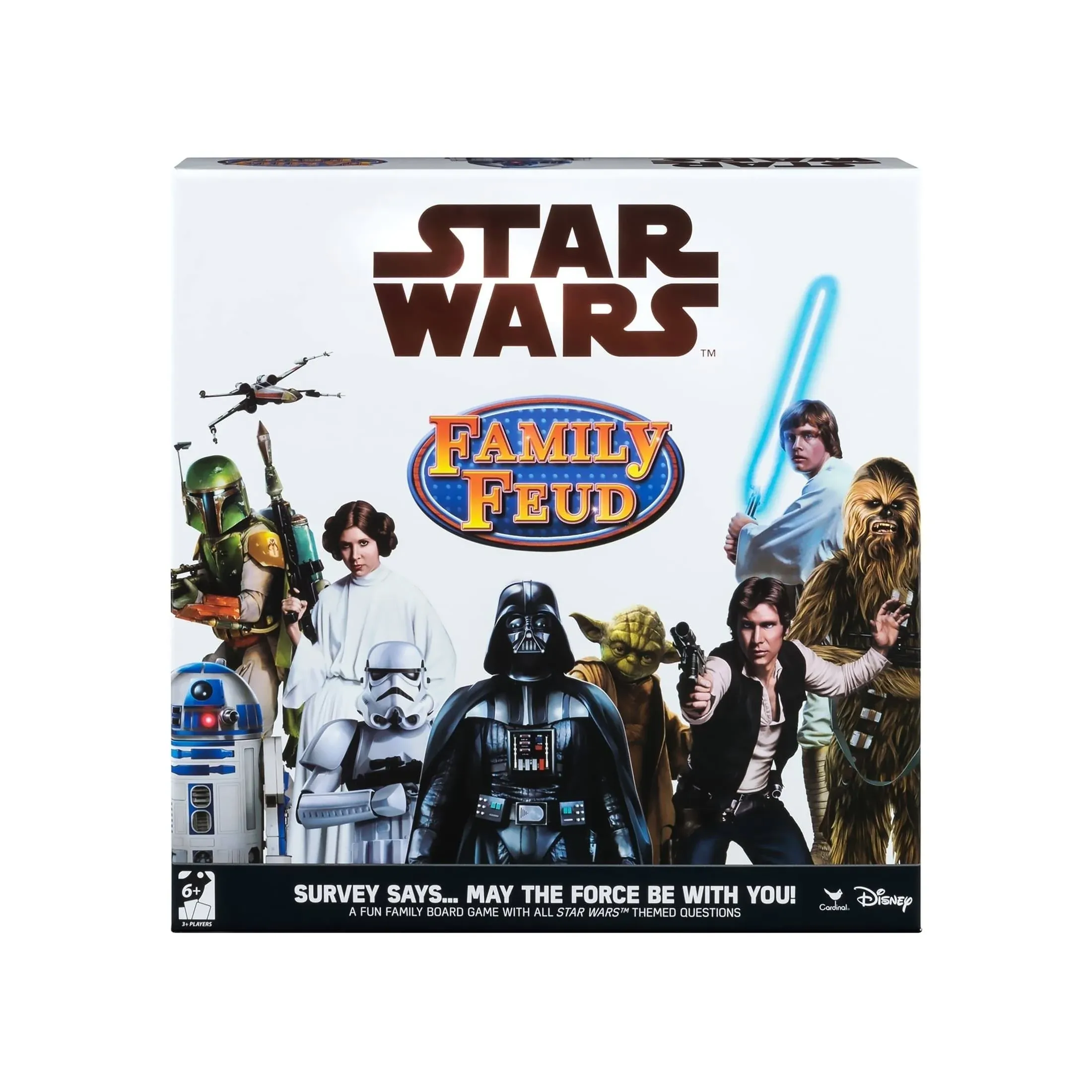 Disney Star Wars Family Feud Board Game Trivia 