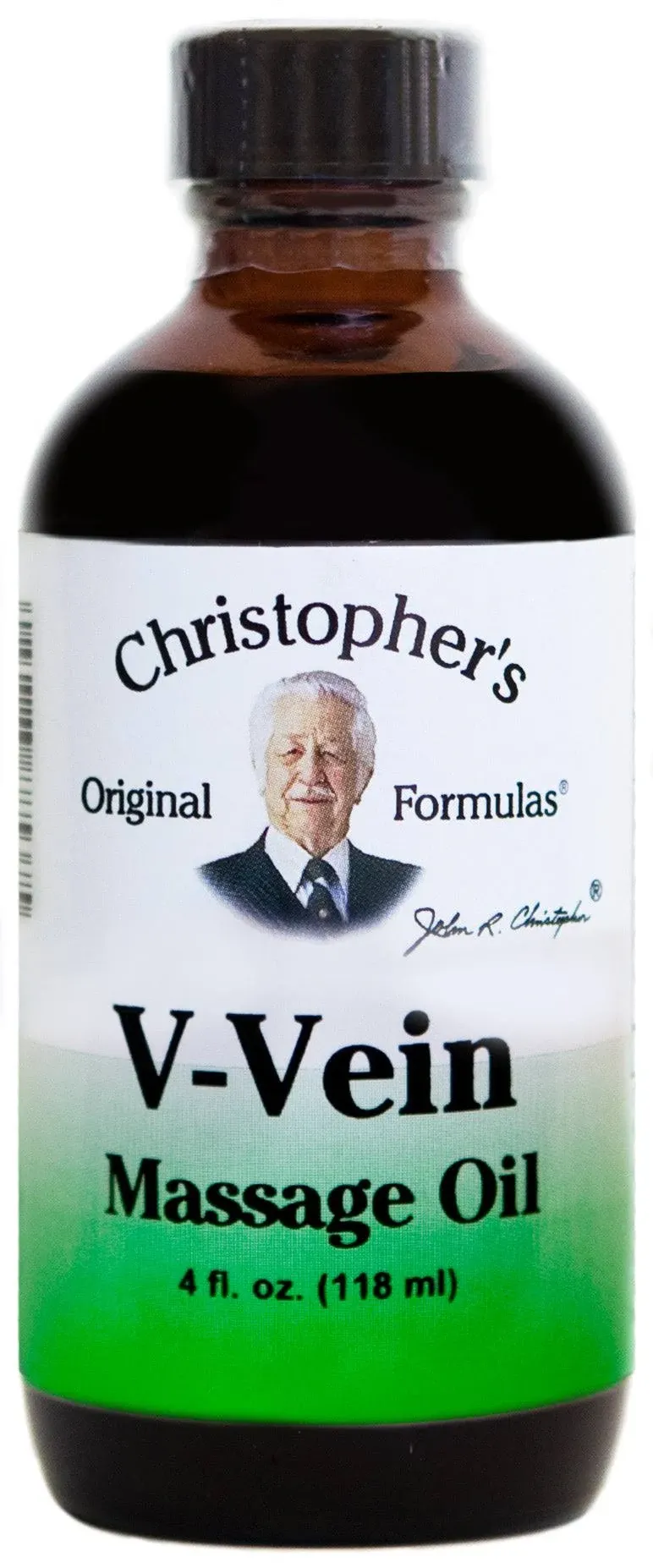 Christopher's Original Formulas 4 oz V-Vein Massage Oil