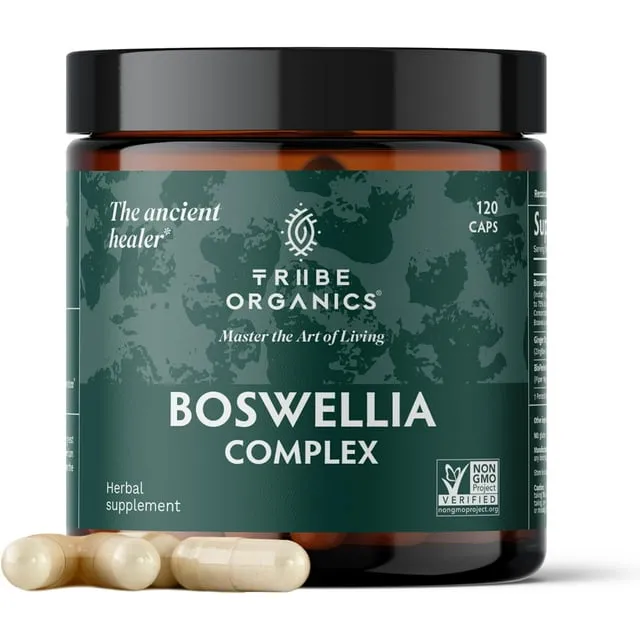 Tribe Organics, Boswellia Complex, 120 Capsules