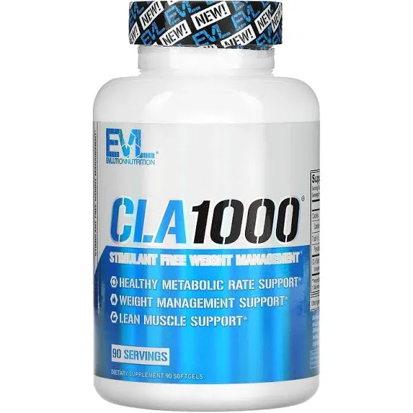 EVLution Nutrition CLA 1000 - 180 Softgels