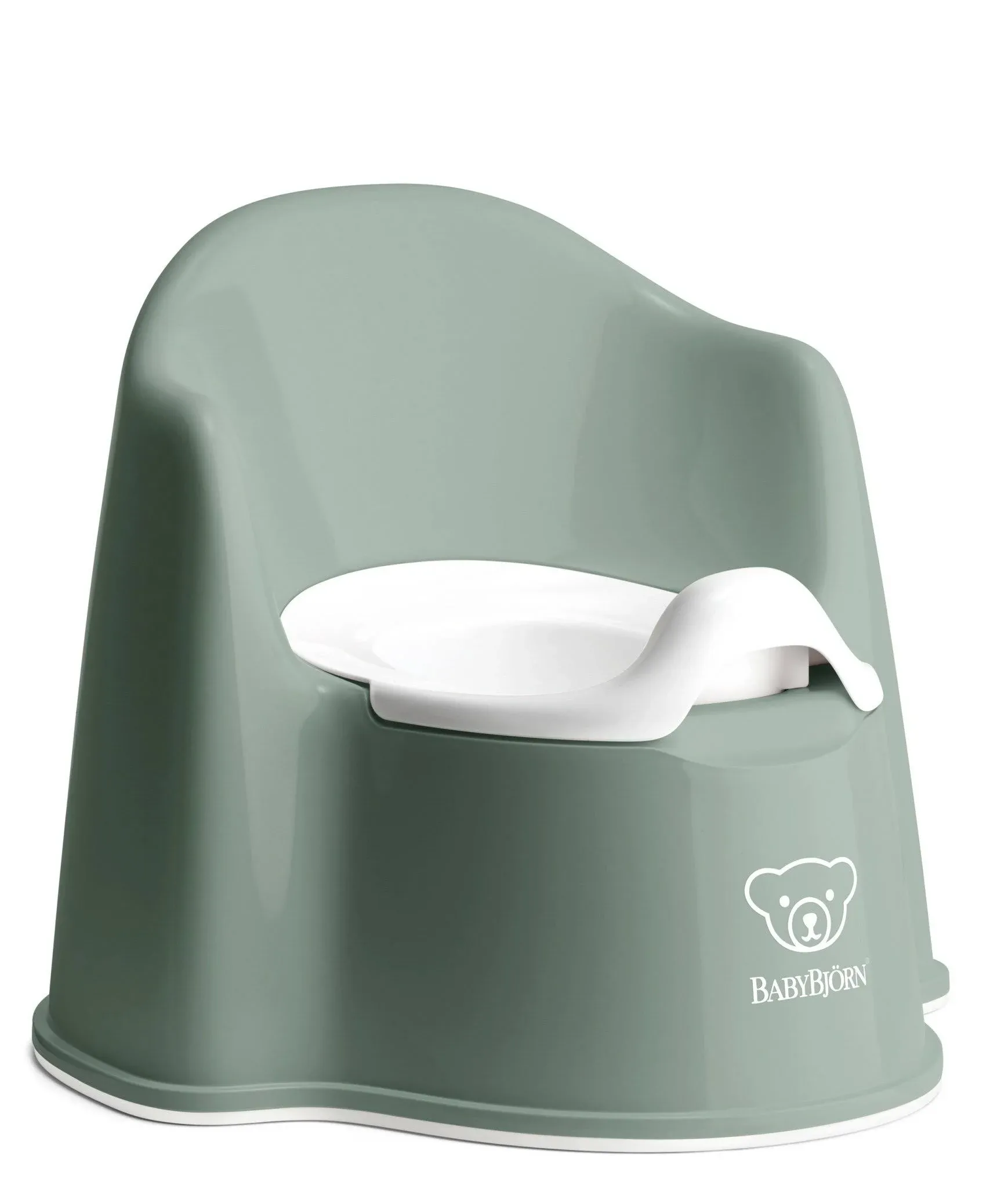 Potty Chair Deep Green White