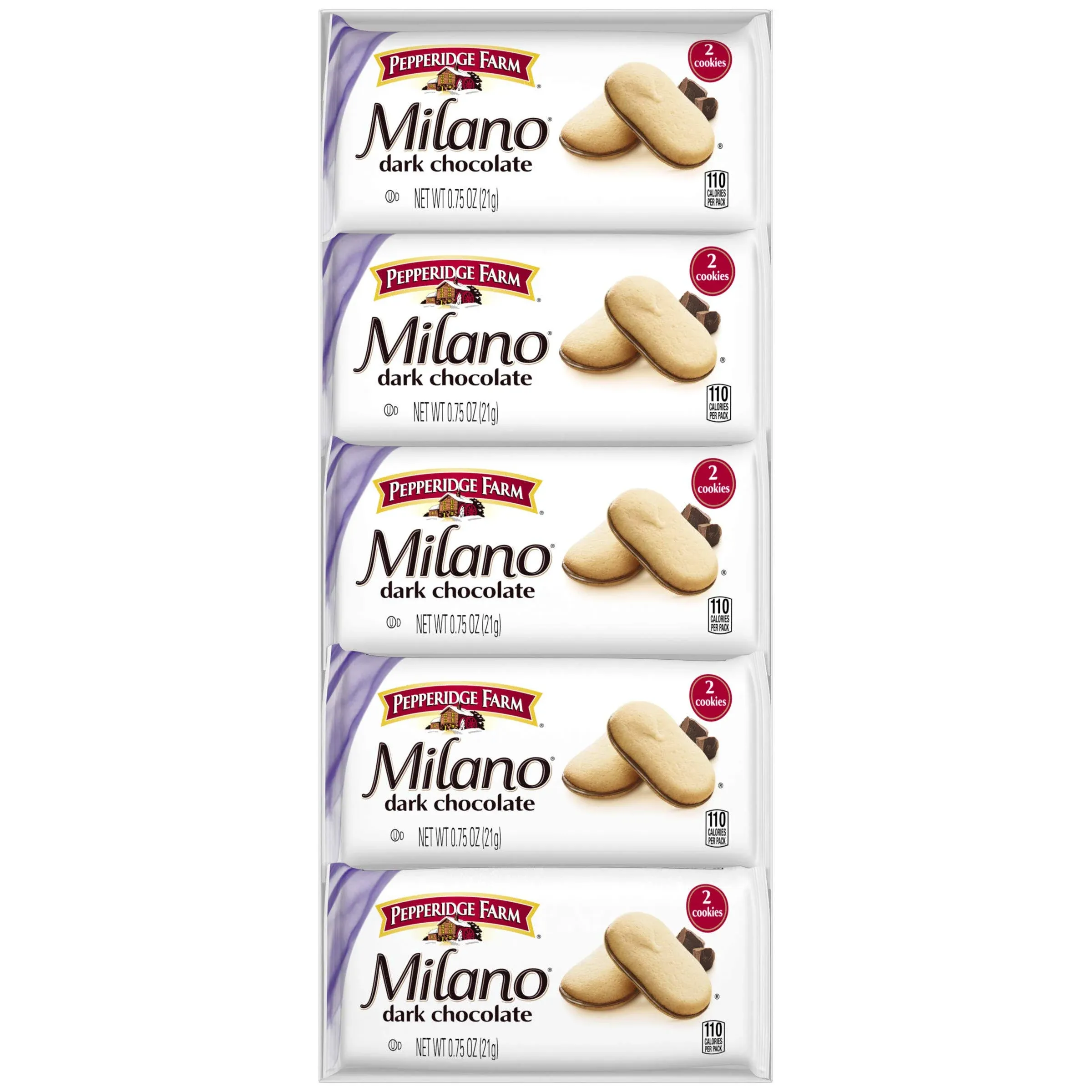 Pepperidge Farm Milano Galletas de chocolate negro 22.5 onzas