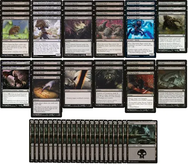 Magic The Gathering Mono Black Devotion Control Deck