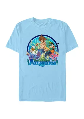 Fifth Sun Men's Kingdom Hearts Atlantica World Short Sleeve Graphic T-Shirt