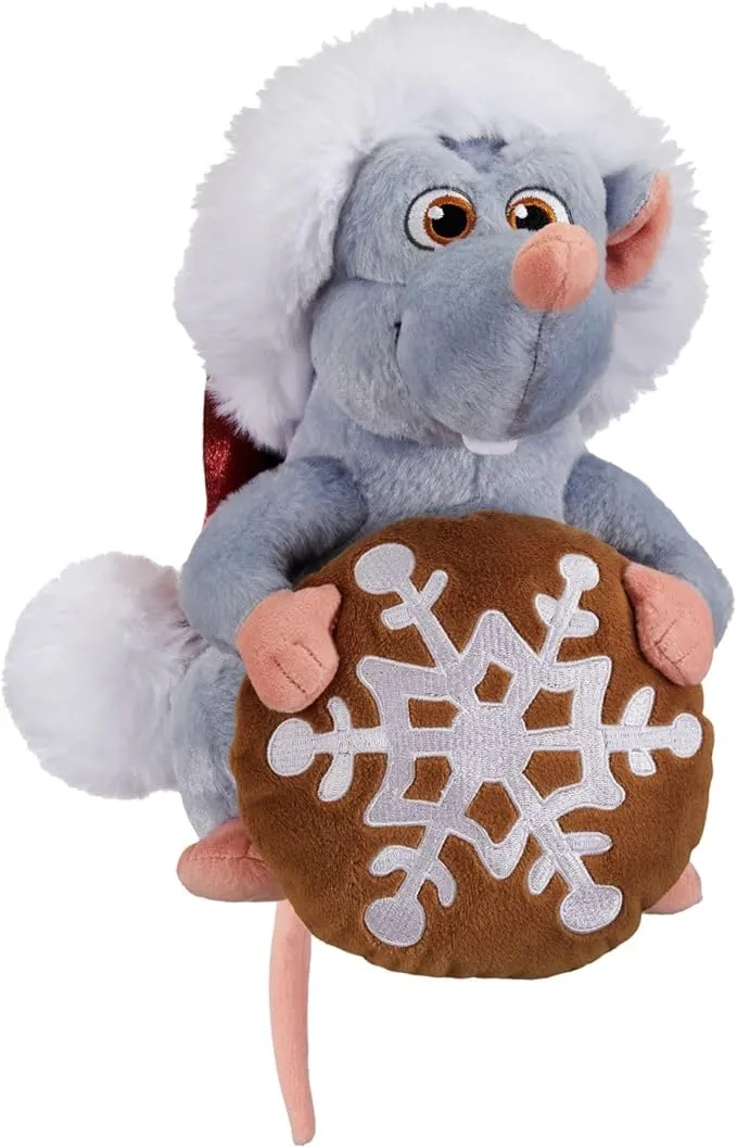 Disney Store Official Ratatouille Remy Plush Toy - Scented Holiday Edition - Authentic 9-Inch Soft & Cuddly Design - Unique Gift for Fans & Kids - Perfect Festive Companion Inspired by Classic Film