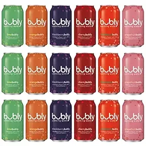 bubly Sparkling Water, Grapefruit (8 x 12 fl oz)