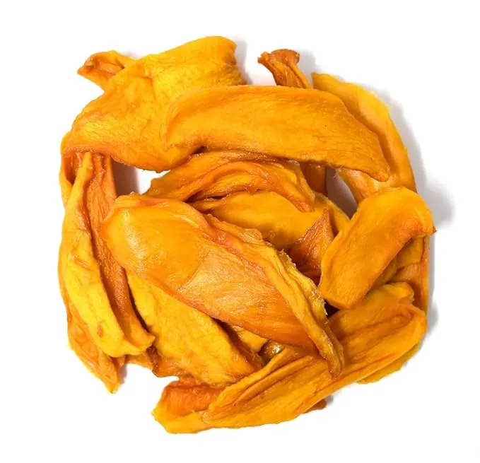 Anna and Sarah Dried Organic Mango, No Sugar Added, No Preservatives, Al-Natural, Premium Quality in Resealable bag 8 Oz