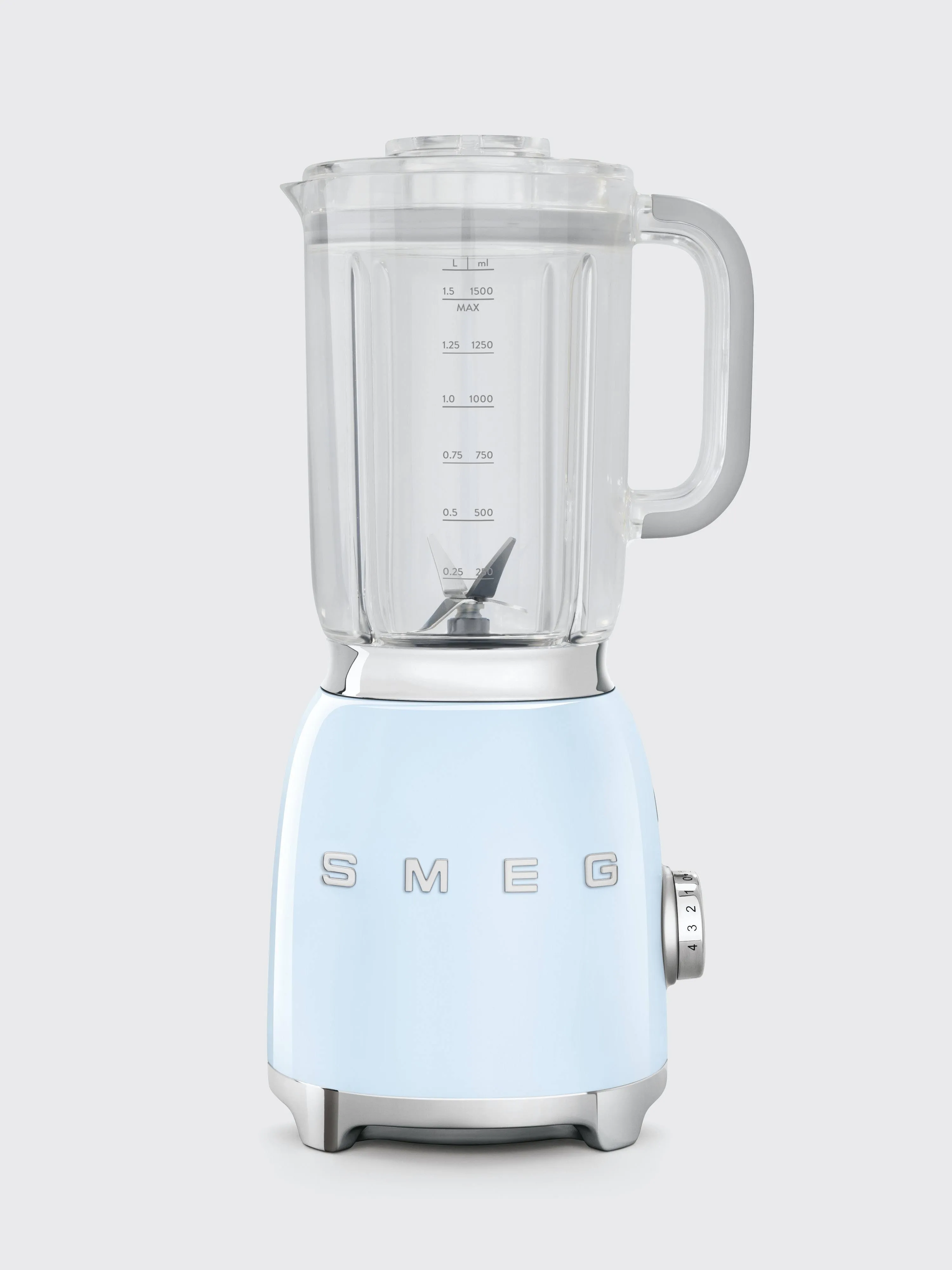 SMEG NEW Retro Countertop Blender (Pastel Blue)