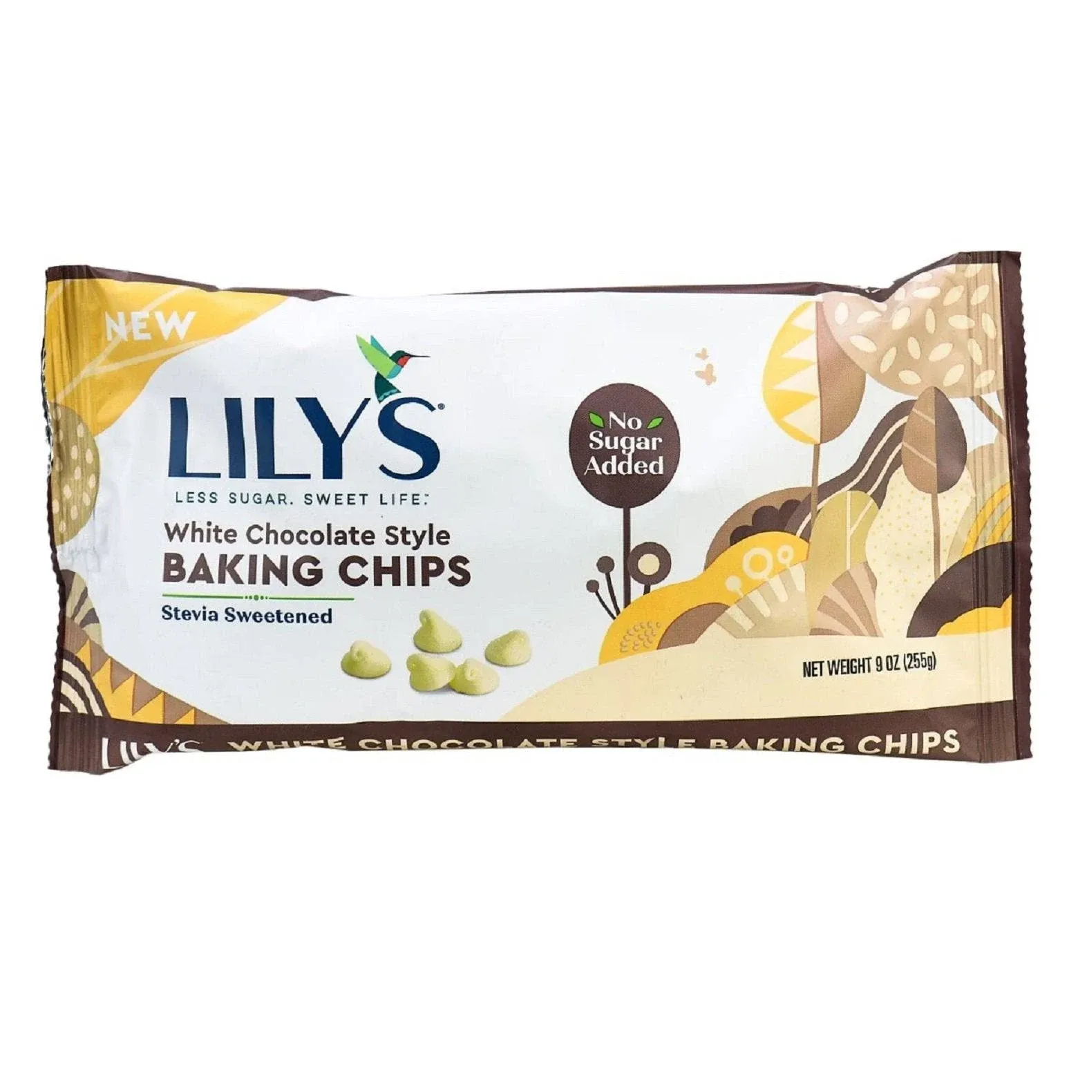 Lily's Baking Chips, White Chocolate Style - 9 oz