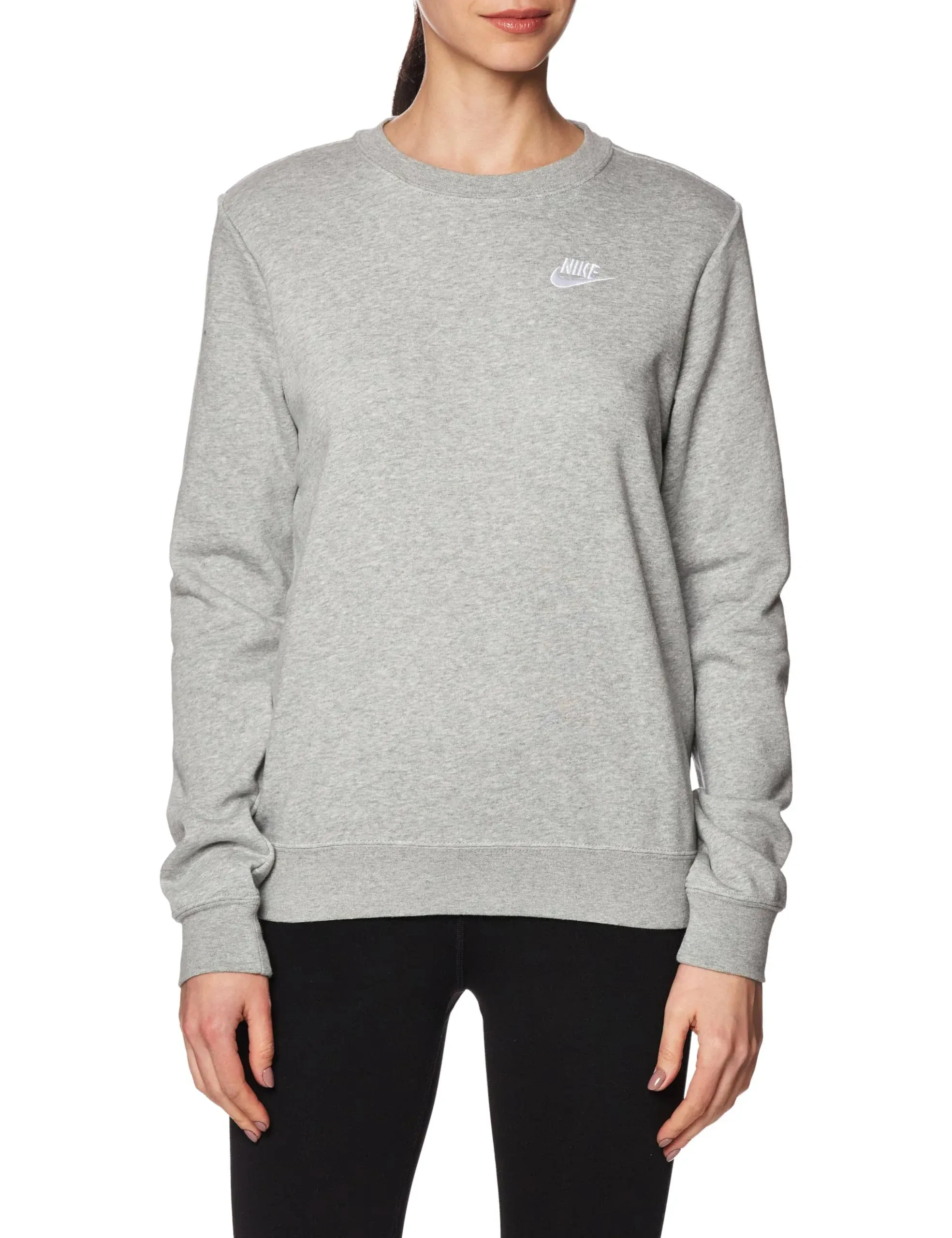 Nike Women's Sportswear Club Fleece Crew-Neck Sweatshirt