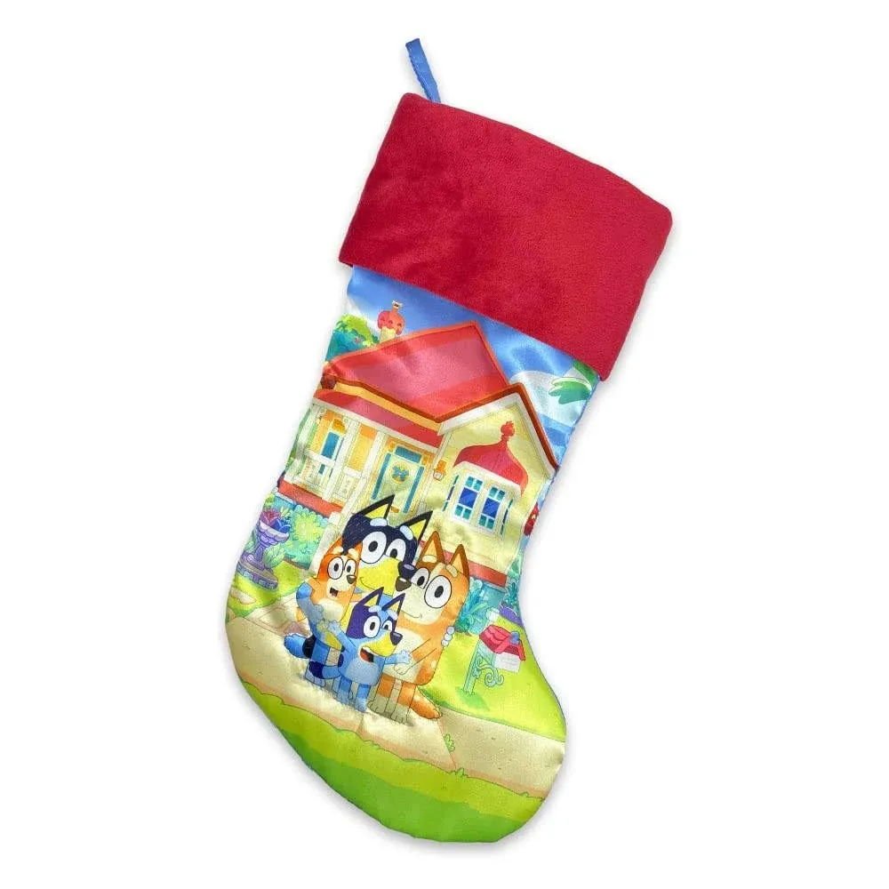 Kurt S. Adler Bluey Family Characters Christmas Stocking