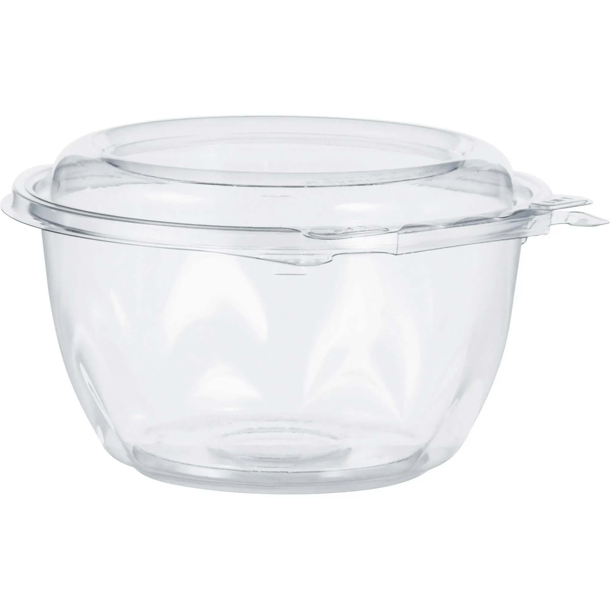 Dart Tamper-Resistant, Tamper-Evident Bowls with Dome Lid, 16 oz, Clear, 240/Carton