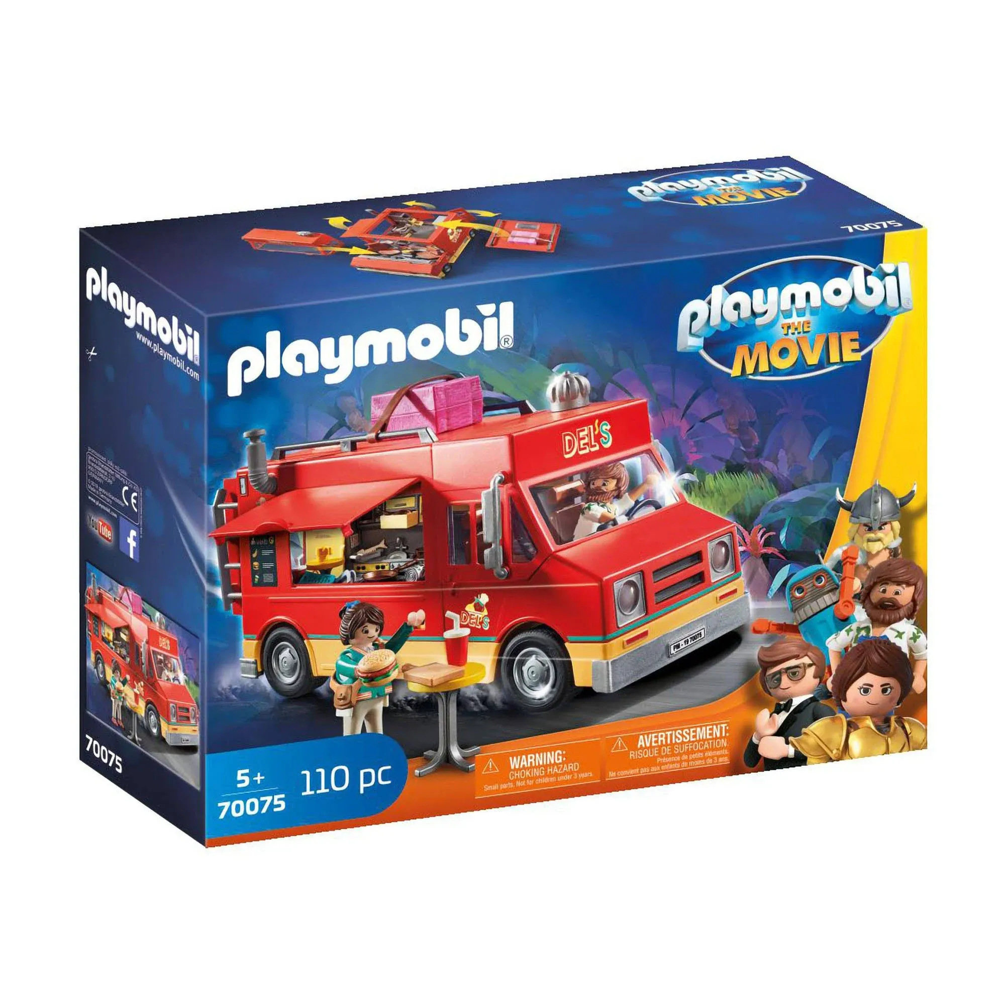 Playmobil 70075 The Movie Del's Food Truck