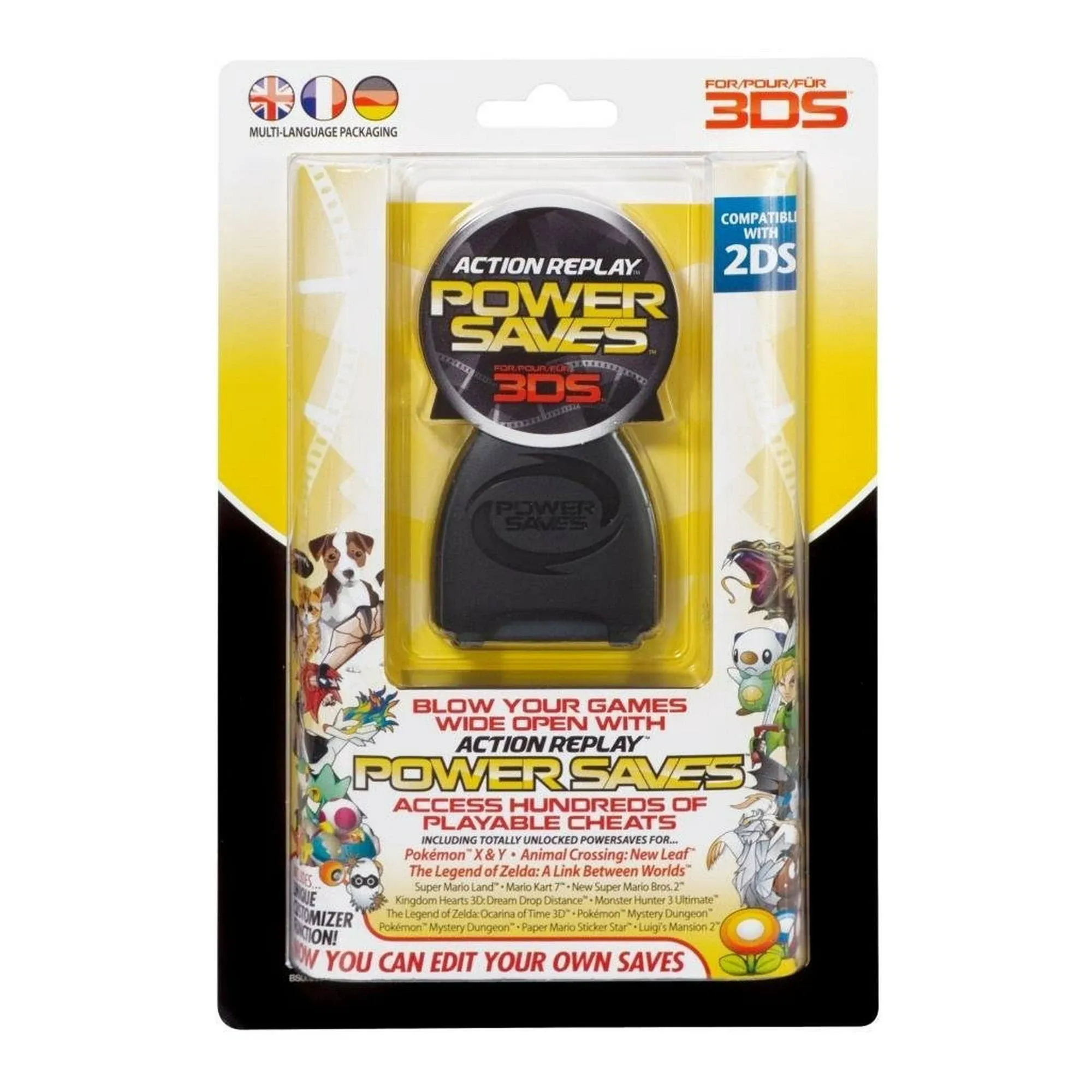 Datel Action Replay Powersaves Cheat Device for 3DS Games