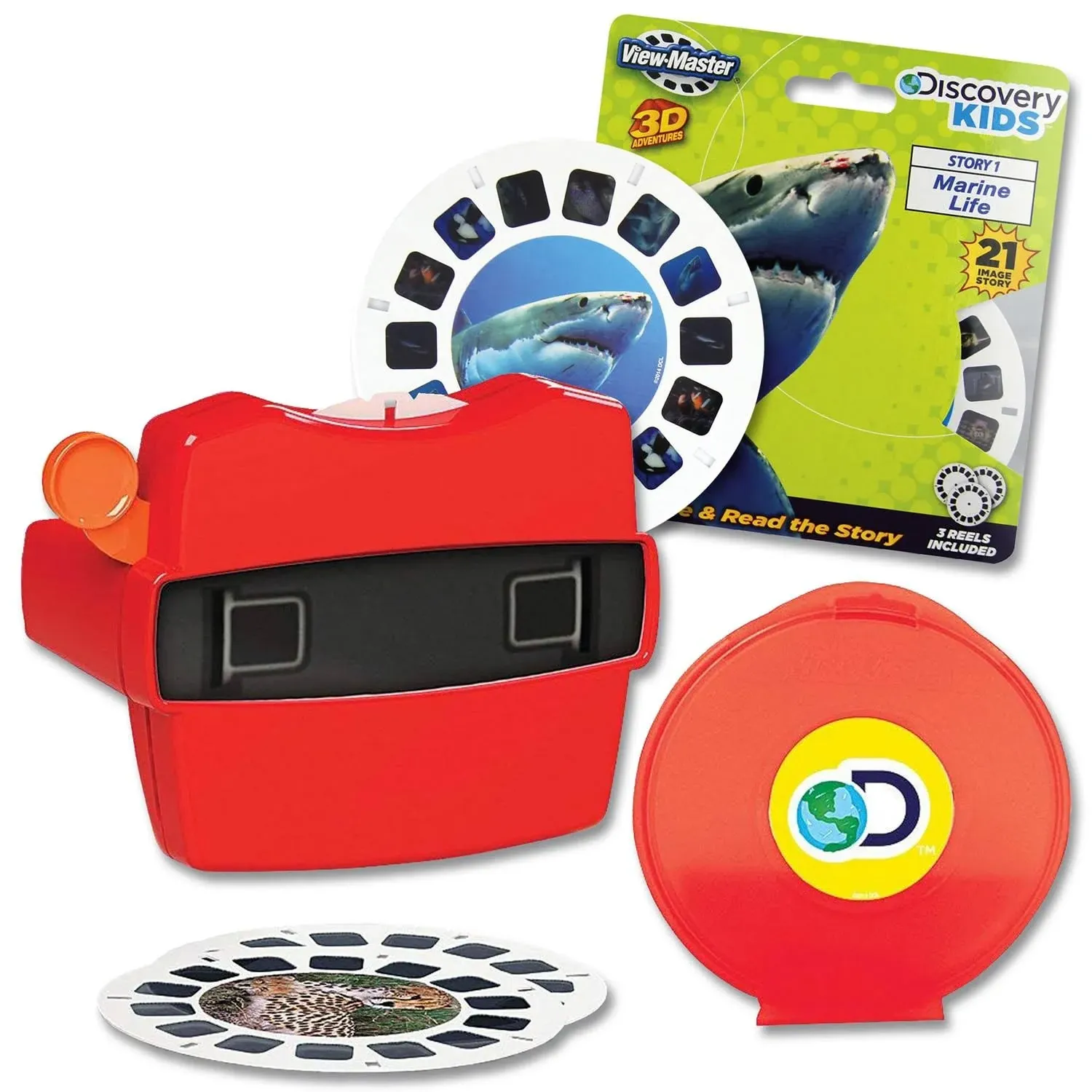 Schylling View-Master & Discovery Kids Reels with Bonus Marine Life Set