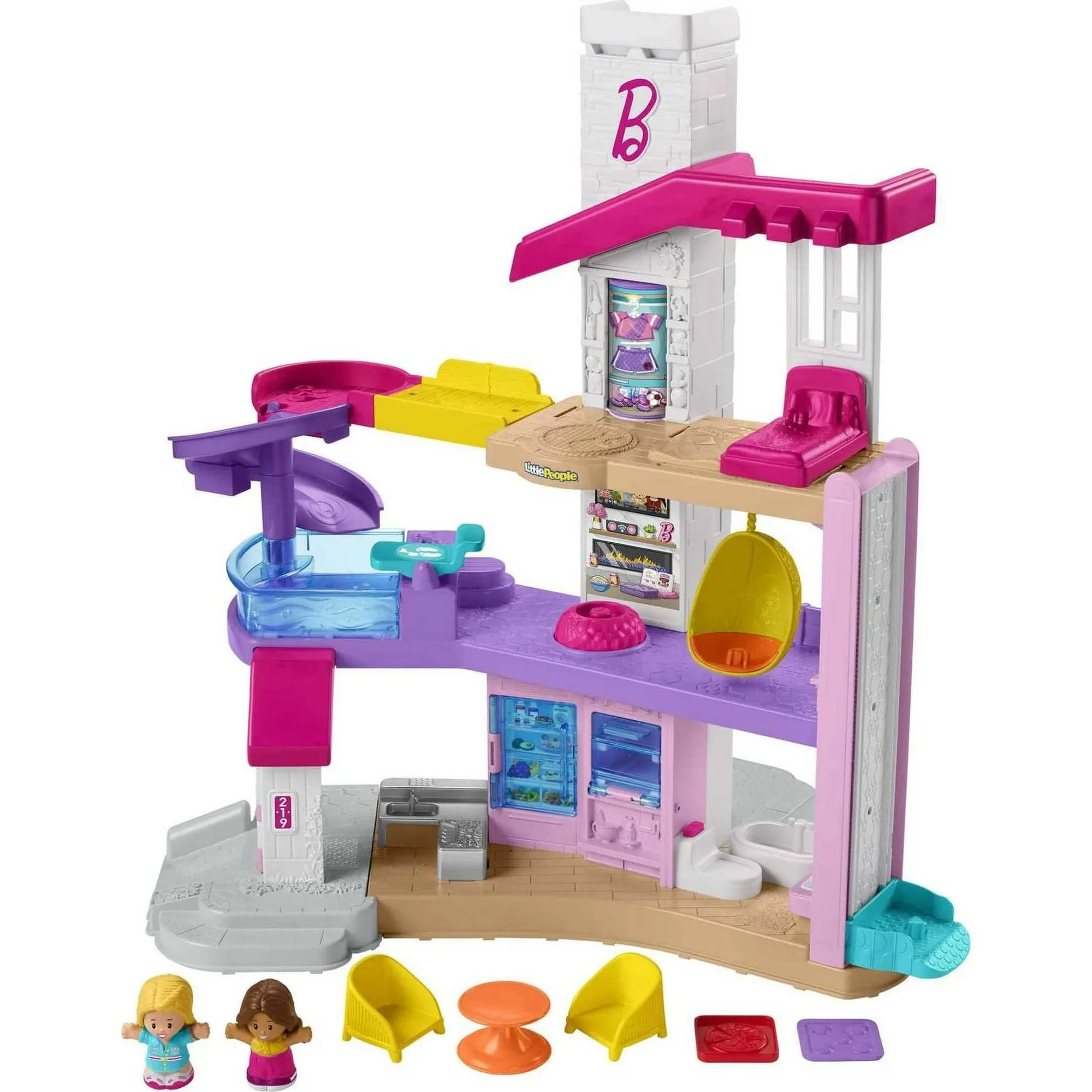 Fisher-Price Barbie Little Dreamhouse Playset by Little People