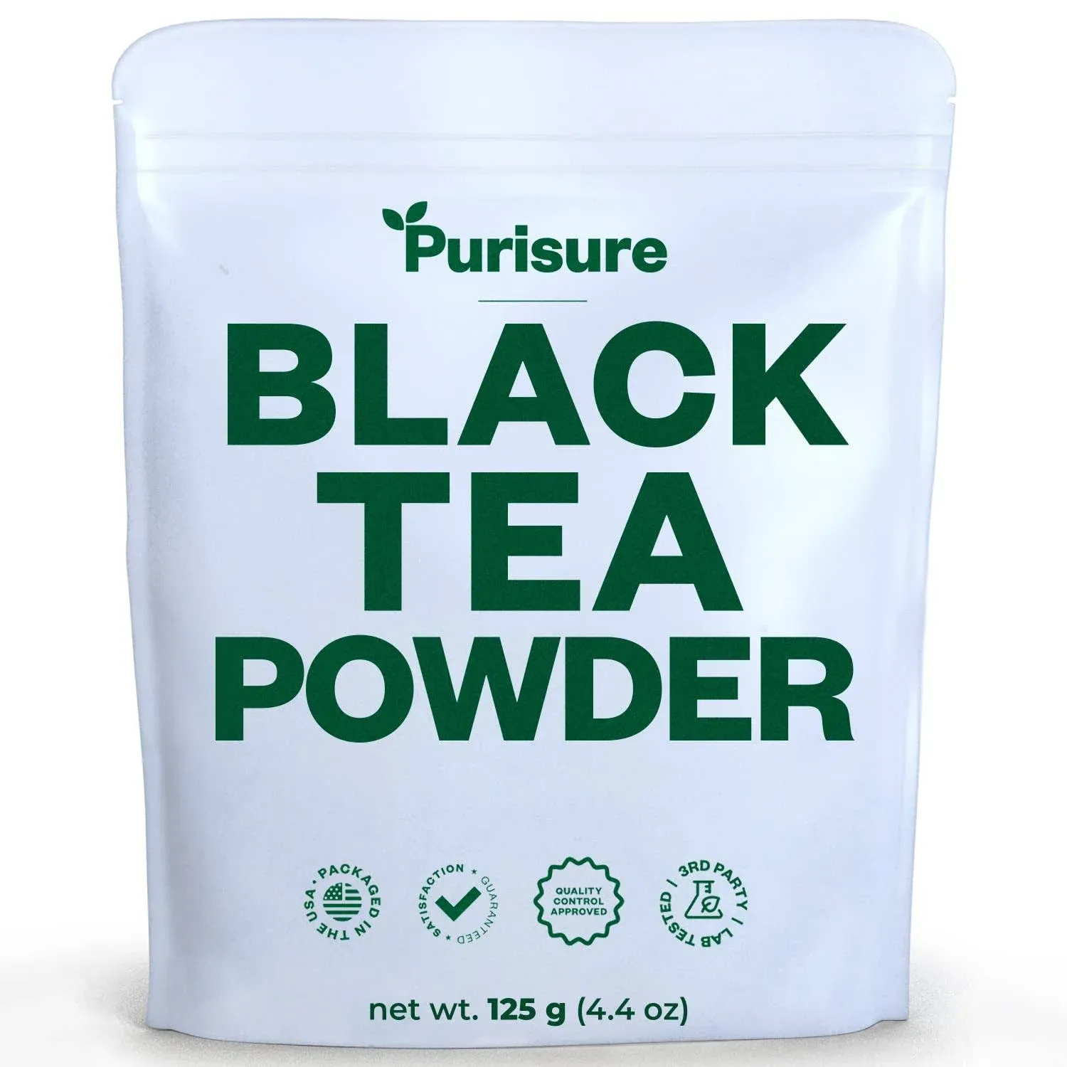 Instant Black Tea Powder, 125G, Zero Calorie Unsweetened Iced Tea Mix Powder, Z 