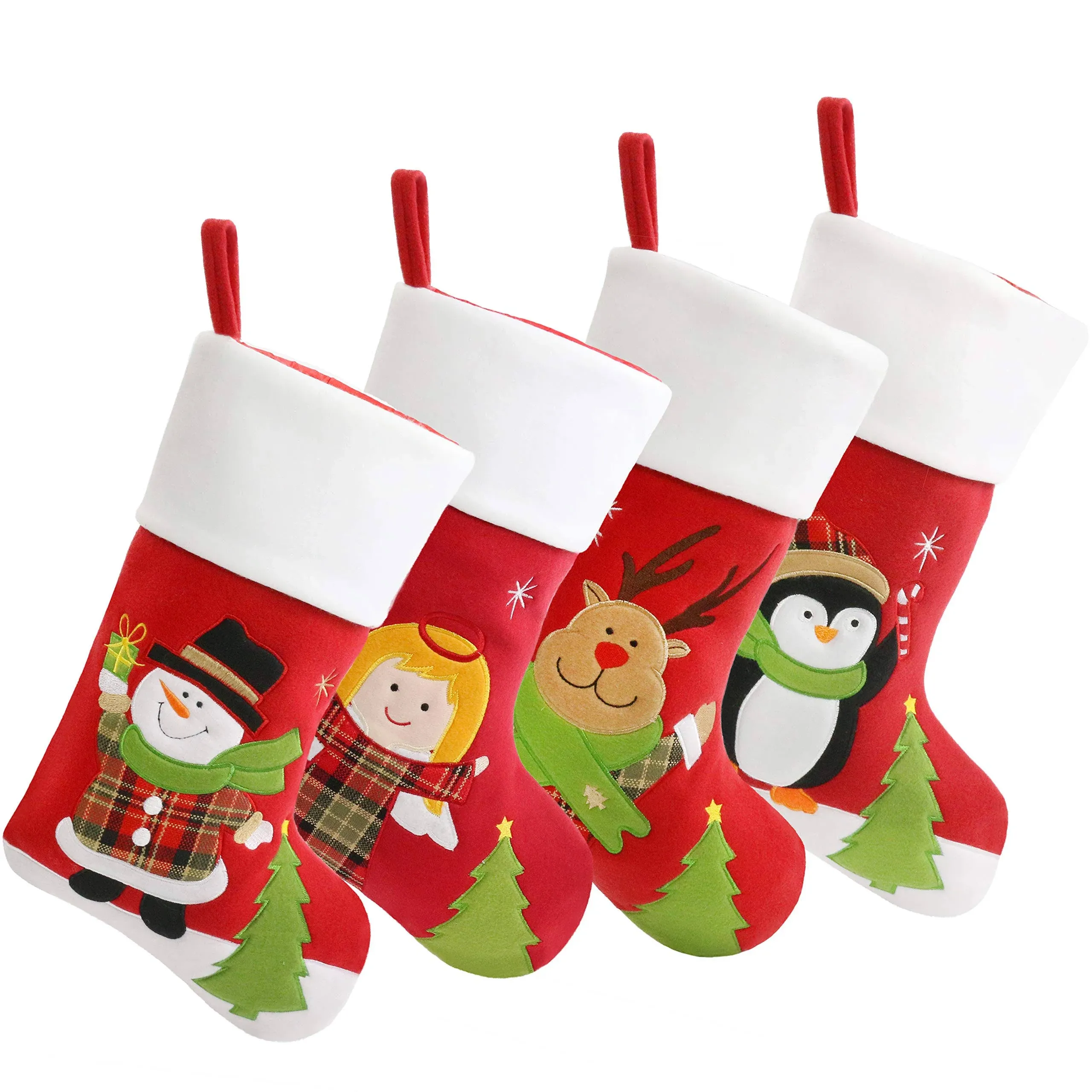 BSTAOFY Christmas Stockings Set of 4