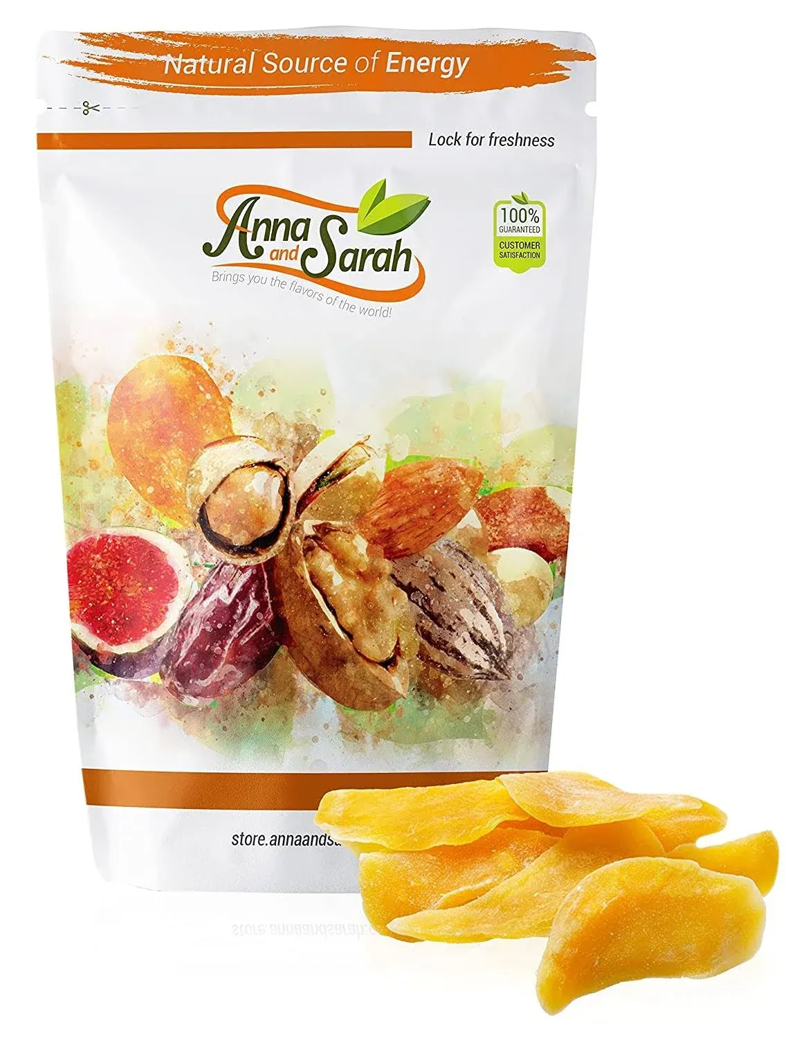 Dried Mango Slices 2 lbs - Anna and Sarah